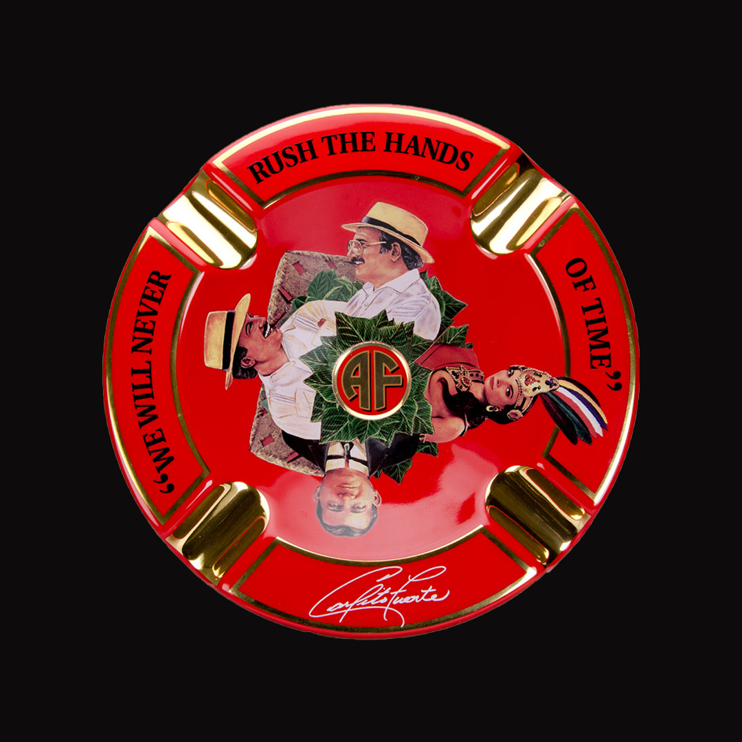 Arturo Fuente “Hands of Time” Ashtray (Red) – Cigar Club SA