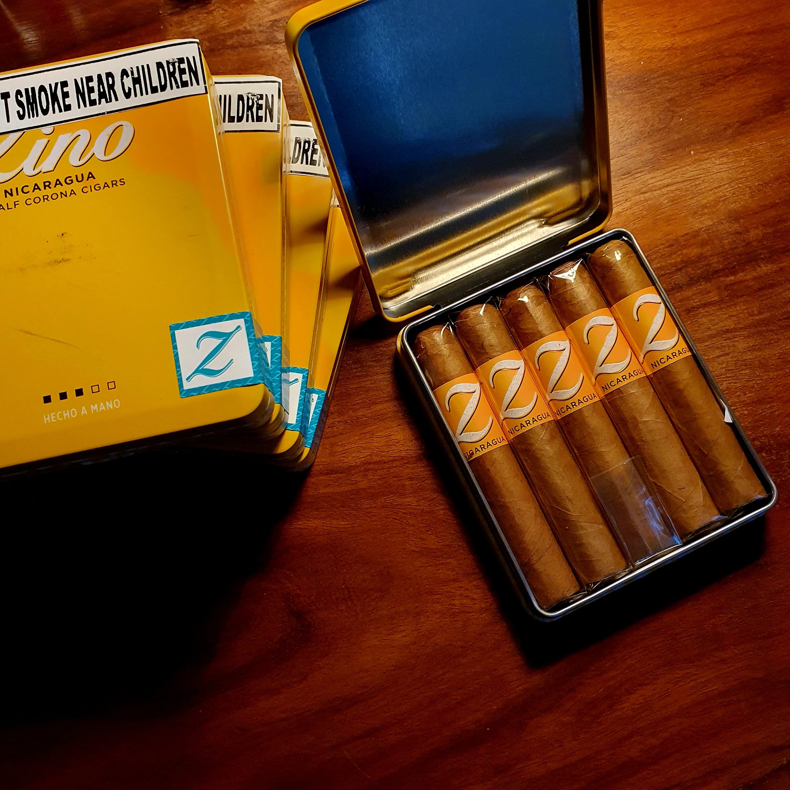 ZINO NICARAGUA - HALF CORONA TINS OF 5 - Image 5