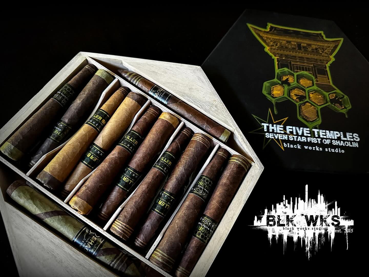 BLACK WORKS STUDIO (BLK WKS) - THE FIVE TEMPLES - SEVEN STAR FIST OF SHAOLIN