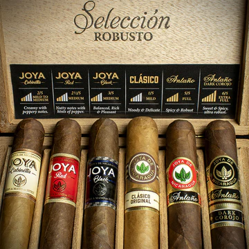 JOYA - SELECCION ROBUSTO SAMPLER - 5 X 50 (5 CIGARS) - Image 3