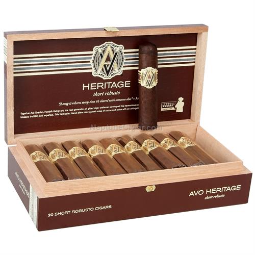 AVO HERITAGE - SHORT ROBUSTO - 4X56